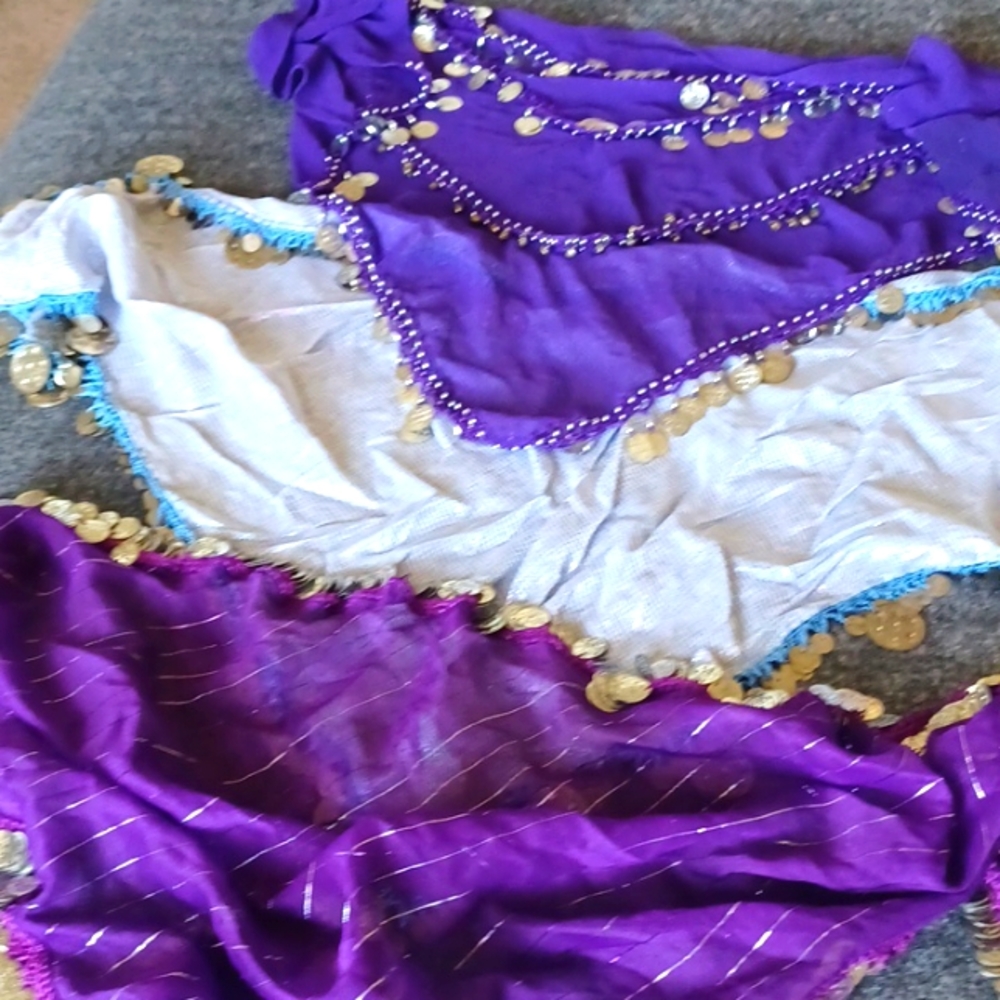 Belly Dance Scarf / DVD / VHS / Zils Bells